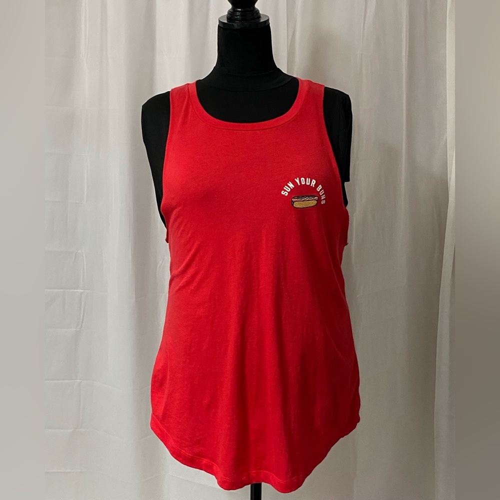 Victoria's Secret PINK Swim Coverup Sleeveless Tank Size M